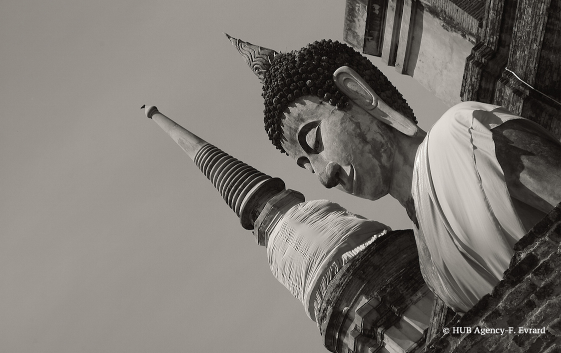 Bouddha assis Wat Yai Chaimongkol