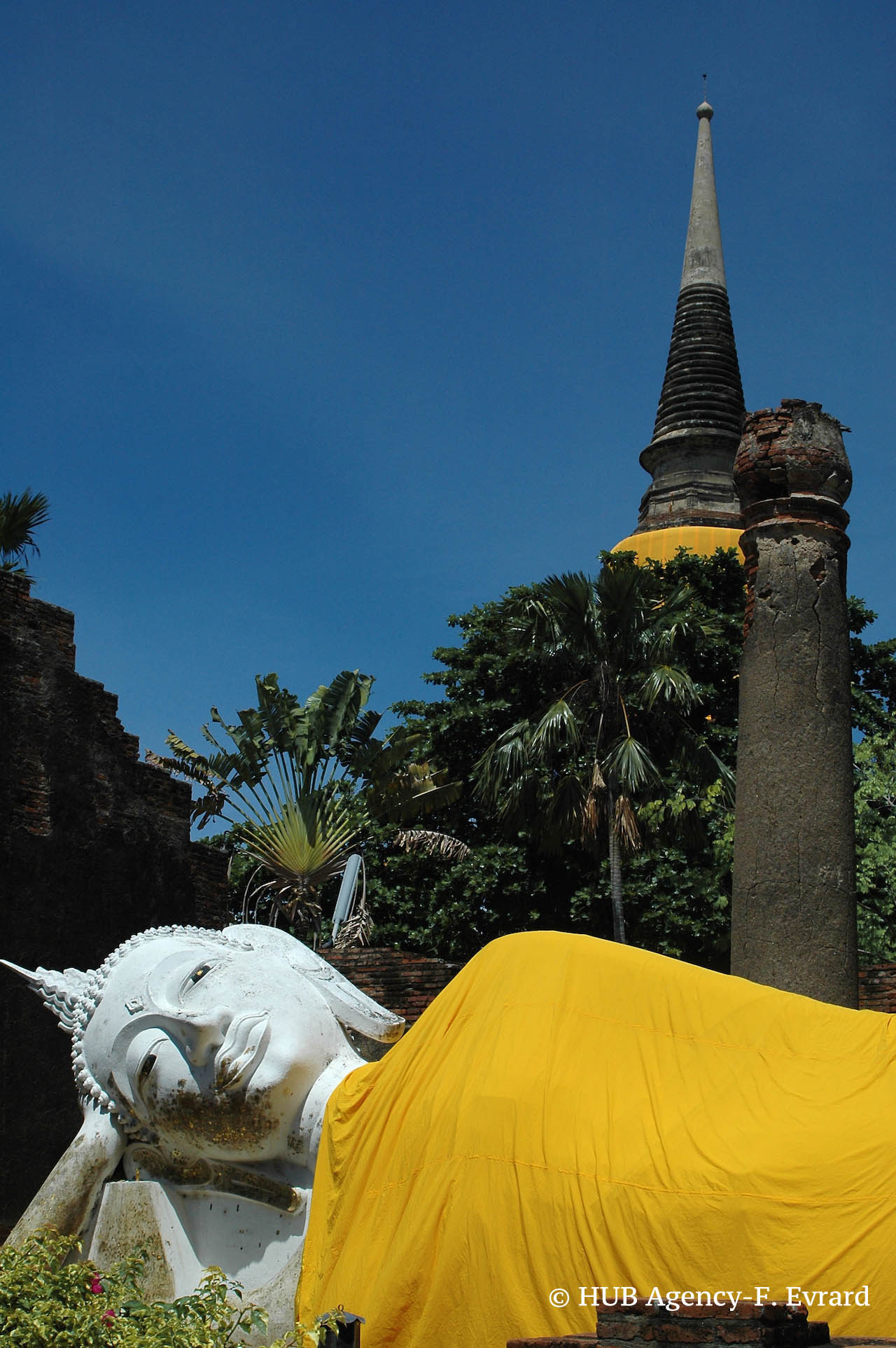 Bouddha couché WAT Yai Chaimongkol