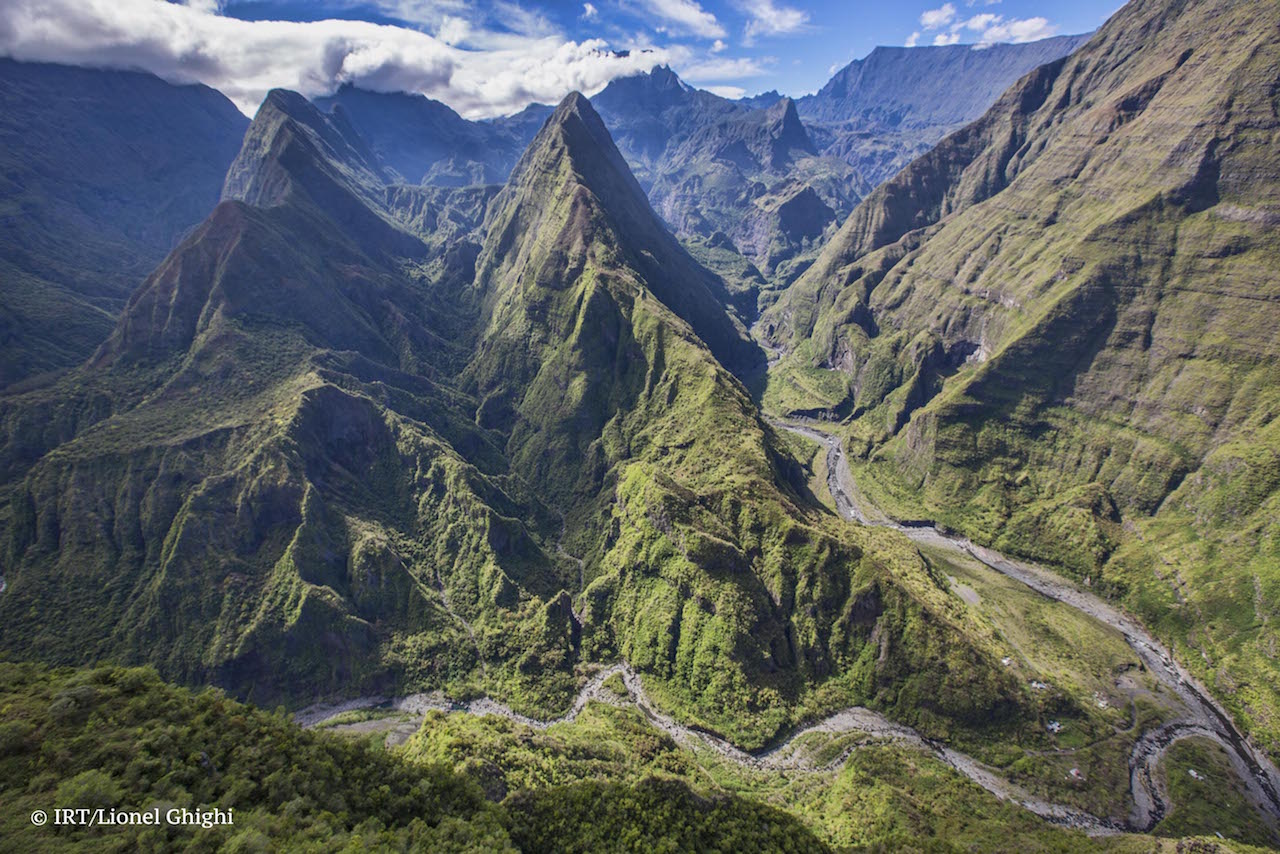 vue du cirque Mafate