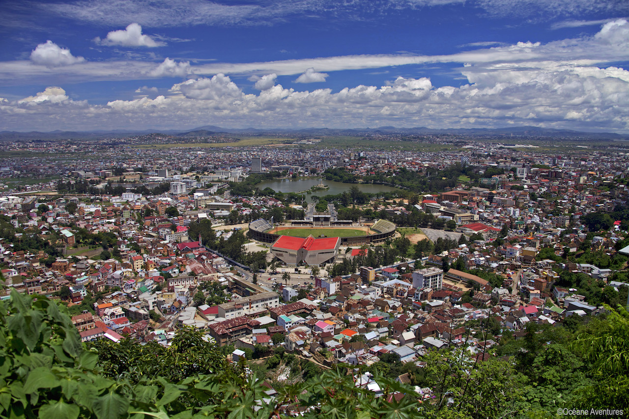Vue panoramique d'Antananarivo