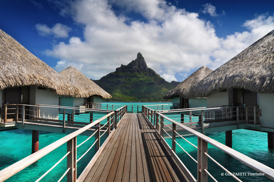 L'hôtel Méridien de Bora Bora