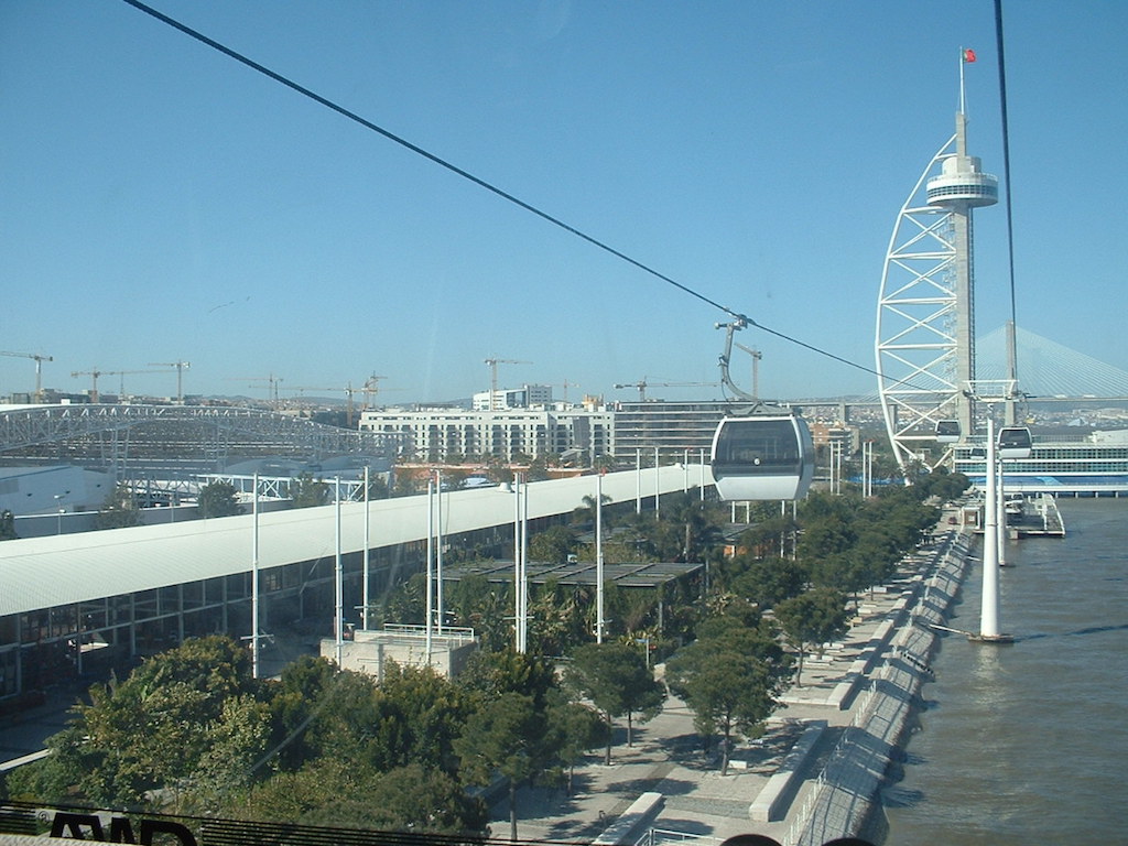 Le parc des nations Expo 98 et le plus grand aquarium au monde.