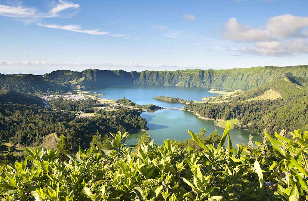 Les Acores, groupes d'îles dans l'océan Atlantique nord