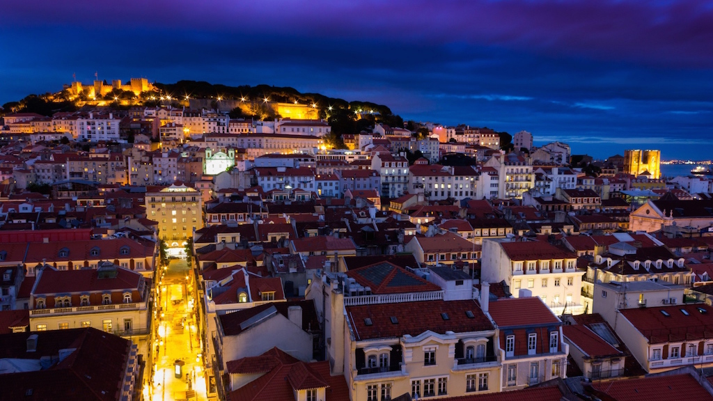 Lisbonne by night