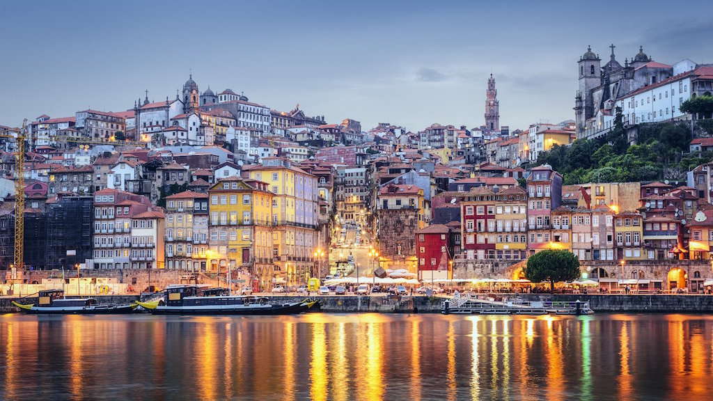 Vue panoramique de la ville de Porto