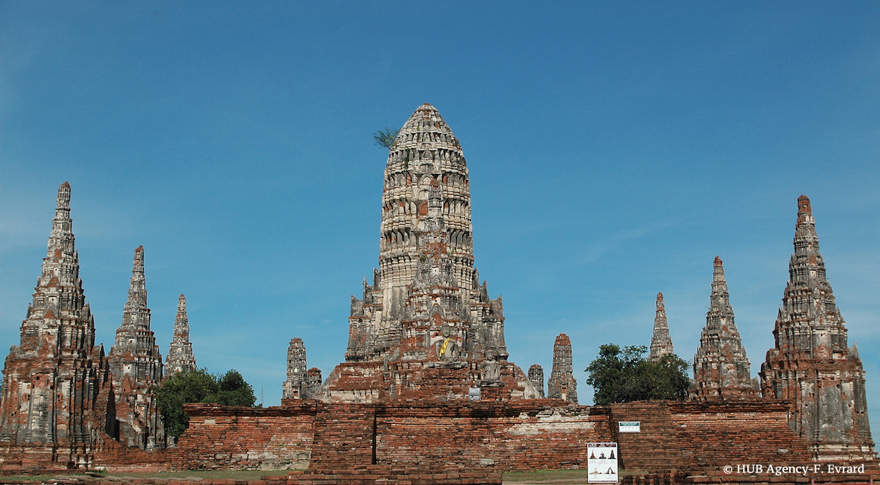 Temple de d'Ayutthaya