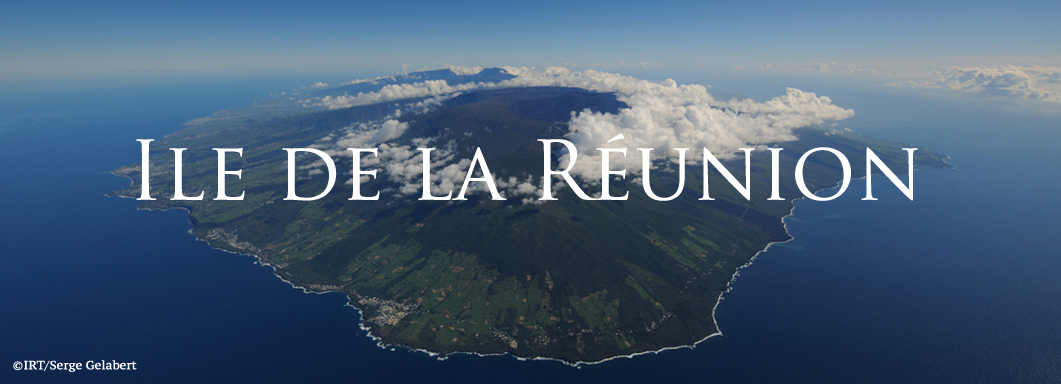L'île de la Réunion volcan